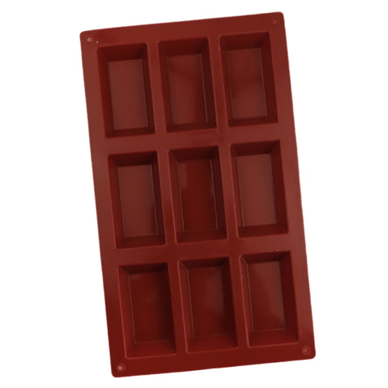 Kitcheniva Silicone Chocolate Bar Mold (6.7 x 10.6 Inch) - Makes 9 Small Chocolate Bars